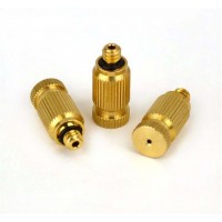 Brass High Pressure Disinfection Anti-drip Misting Fog Spray Nozzle