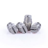 Stainless Steel Water Flat Fan Vee Jet Spray Nozzle BSPT/NPT Male