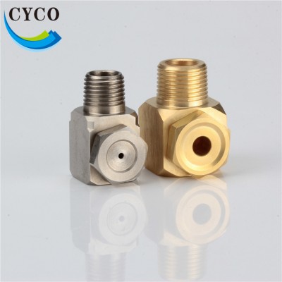 CYCO Stainless Brass Cleaning Cooling Washing Water Spray Hollow Cone Nozzle