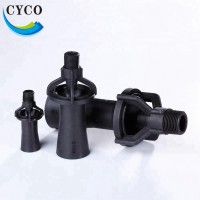 Stainless Steel PP Fluid Mixing Spray Nozzle For Container Blending Cleaning