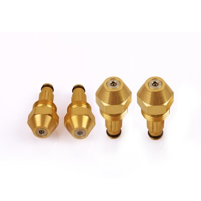 Brass Oil Or Fuel Spraying Jet Oil Burner Nozzle 700kg/M3