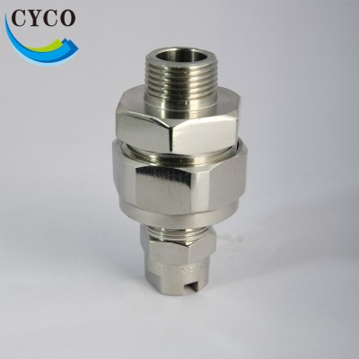 Agricultural Water Spray Nozzle,High Pressure Metal Three-piece Solid Stream /Flat Fan Water Spray Nozzle